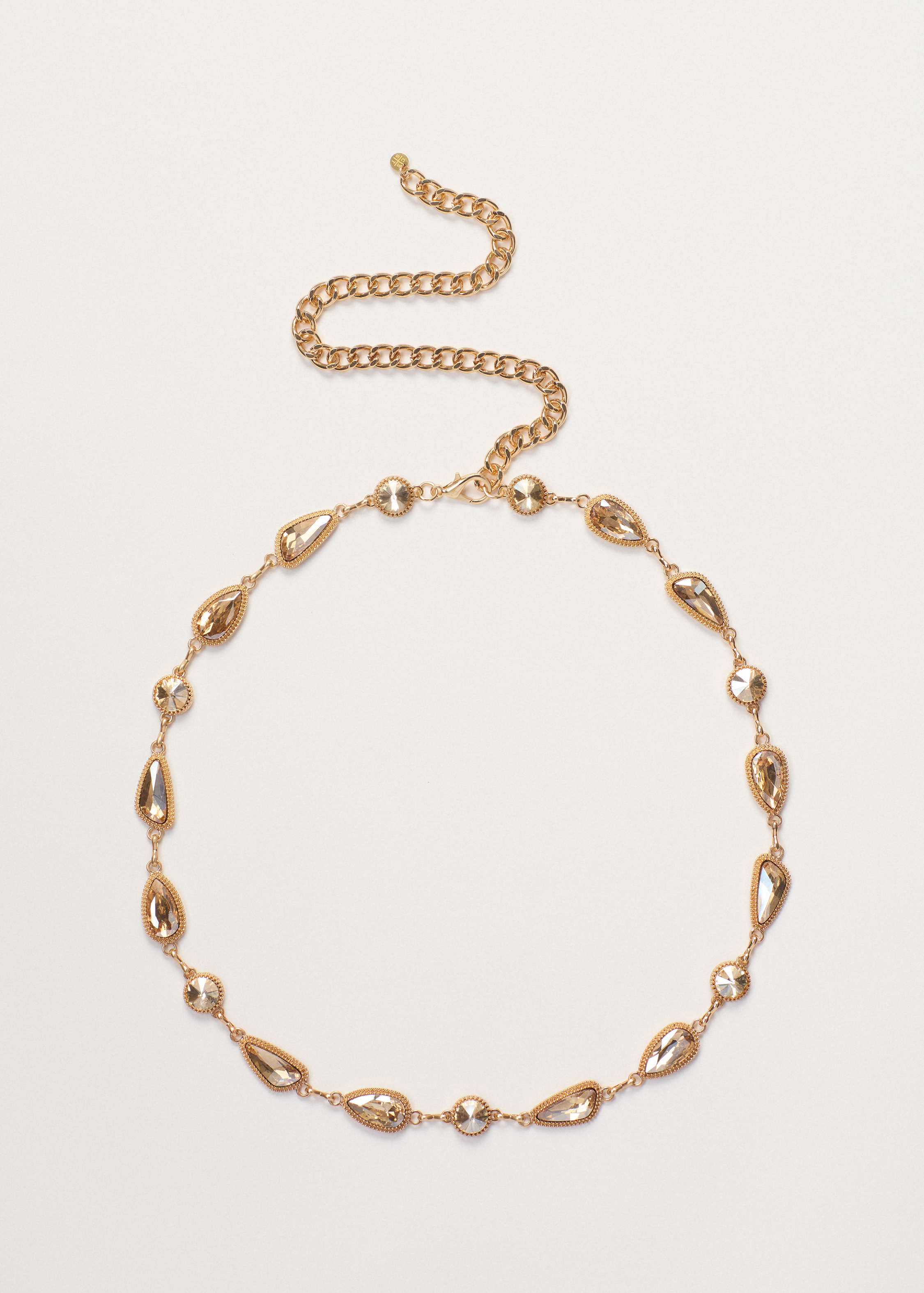 Ketting riem met gemstones