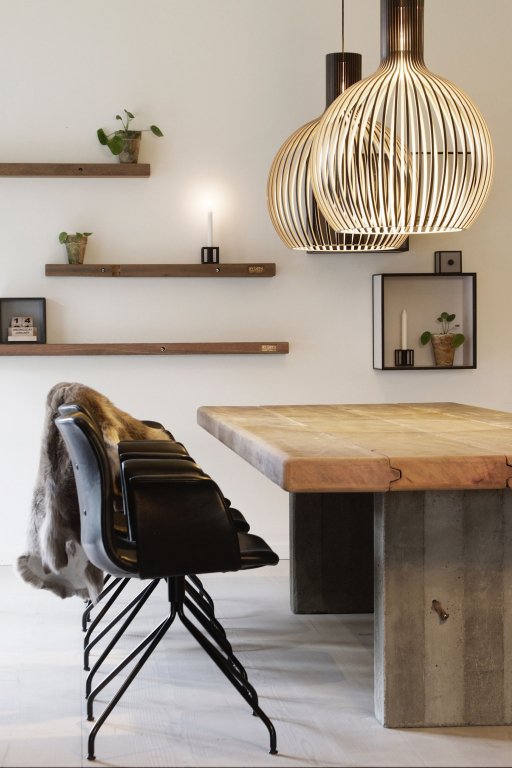 Secto Design Octo 4240 hanglamp Ø54 zwart