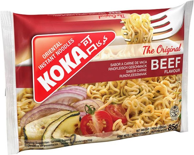 Koka Instant Noedels Rundvleessmaak 85g