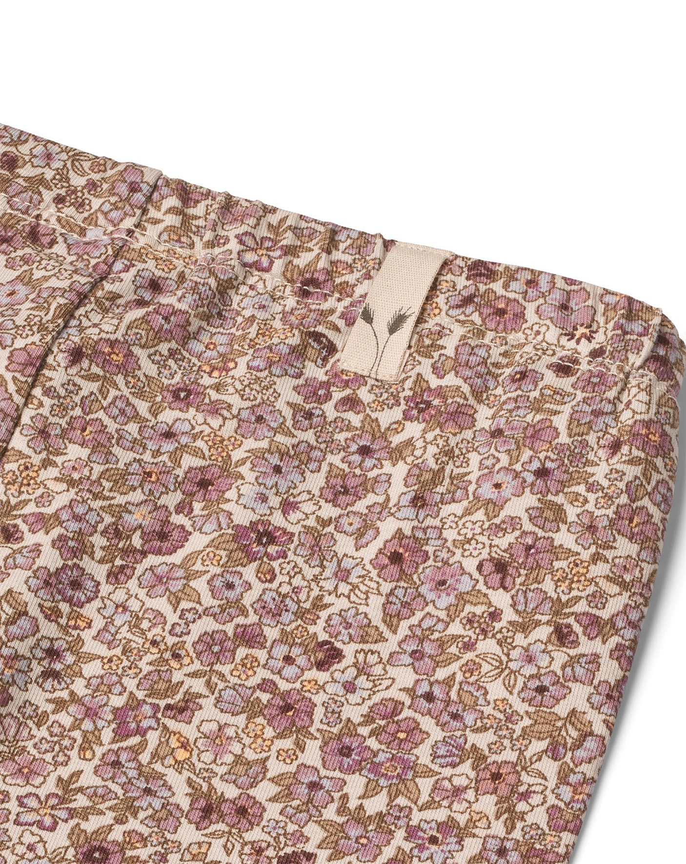 Leggings JULES FLOWERS in grey rose