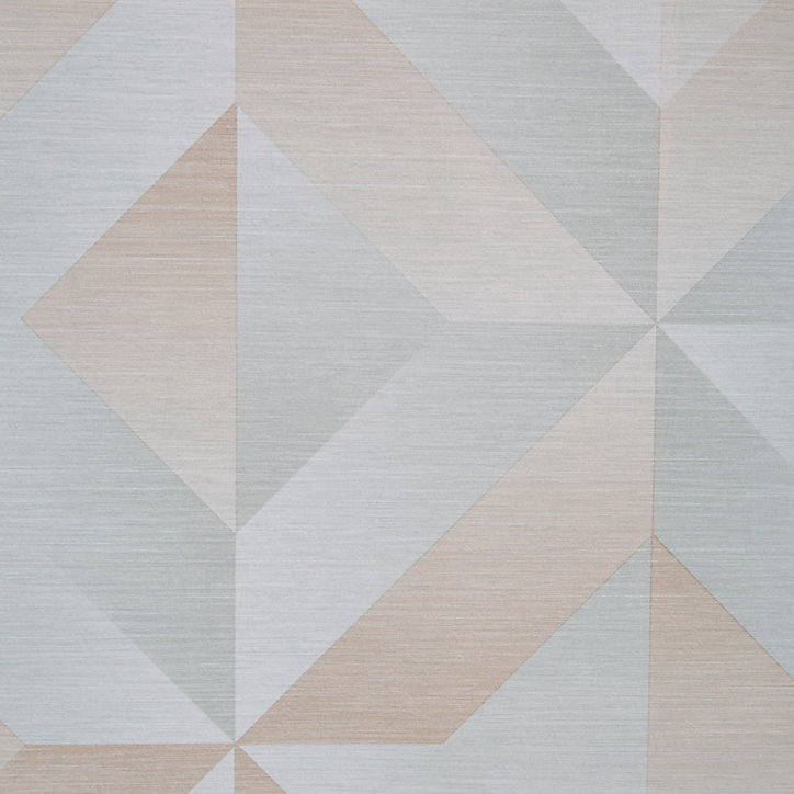 Papier peint GoodHome Megmics rose et gris