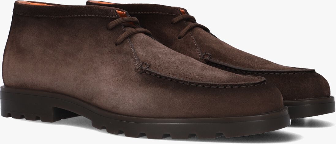 bruine santoni veterschoenen 18609