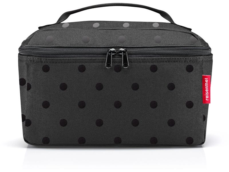 Reisenthel Necessaire beautycase Glossy Dots Black Kosmetiktasche für alle wichtigen Bad-Accessoires
