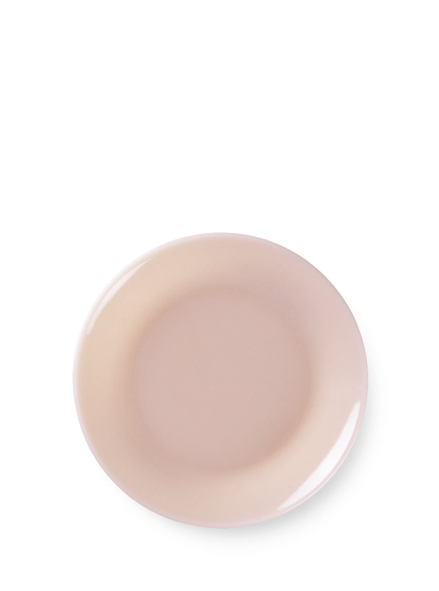 Lucie Kaas  Milk frokoststallerken, peach - Ø20,5 cm.