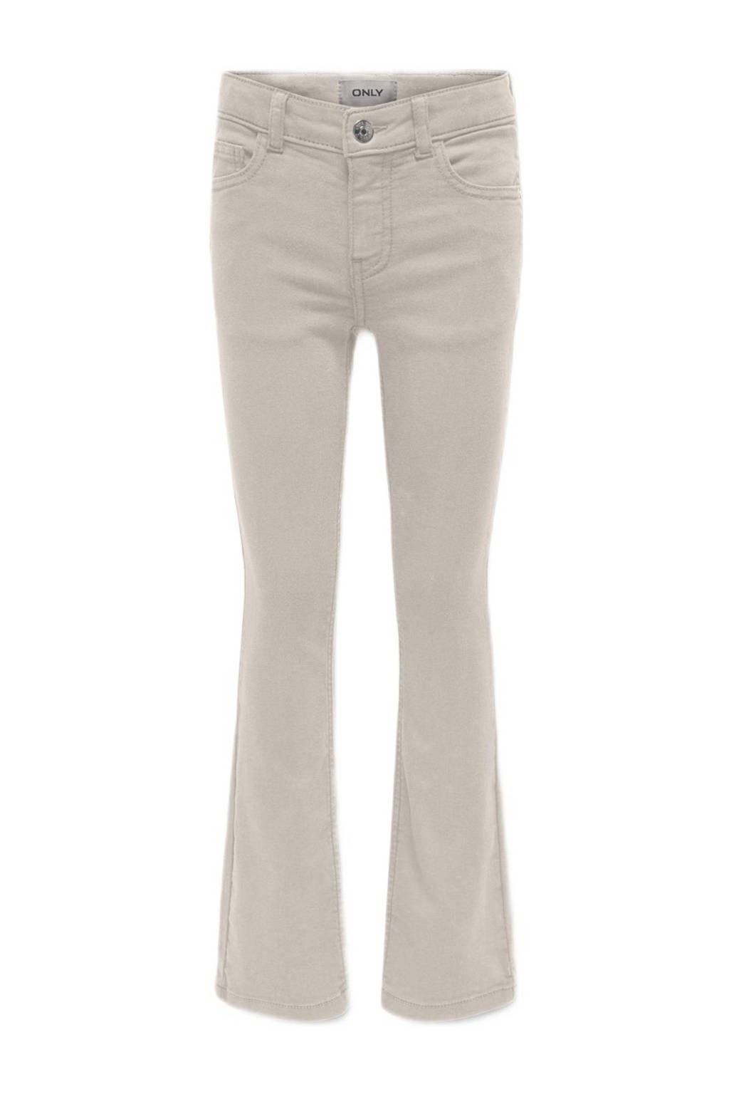 ONLY flared broek KOGANNE greige
