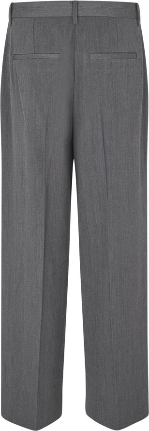 Second Female Ruban Trousers Dark grey melange