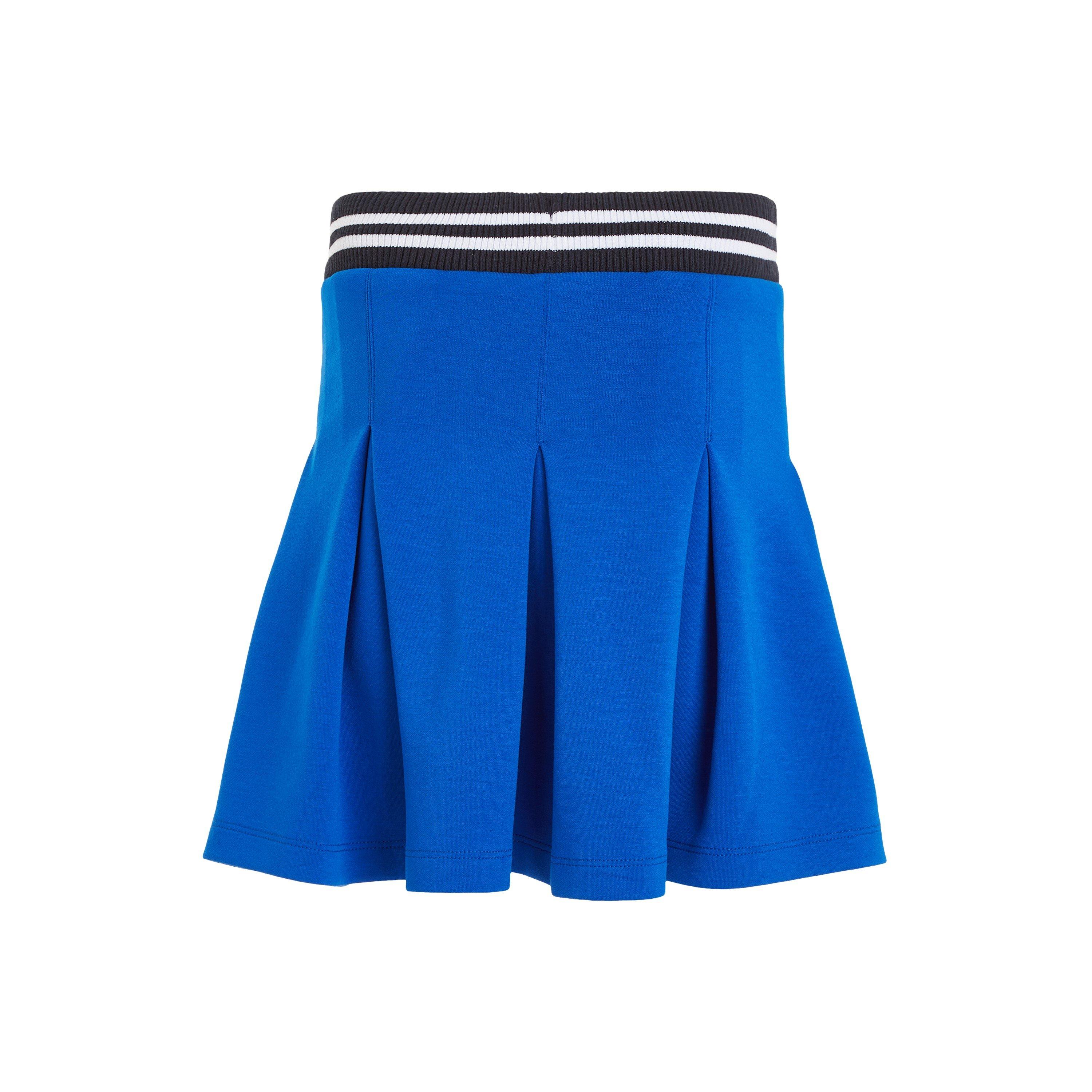 Tommy Hilfiger Knitted Monotype Pleated Mini Skirt Juniors