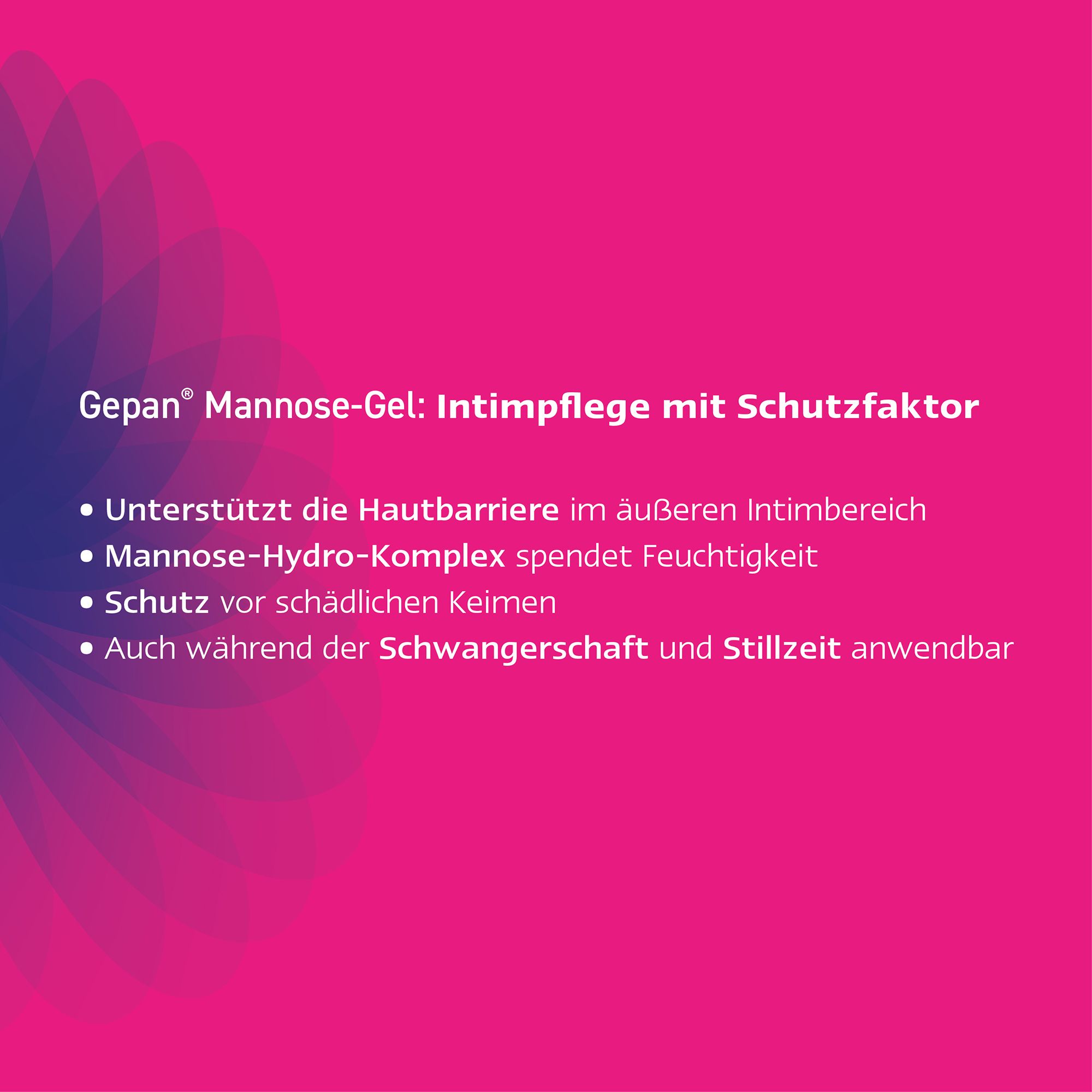 Gepan Mannose-Gel die Intimpflege mit Schutzfaktor 30ml