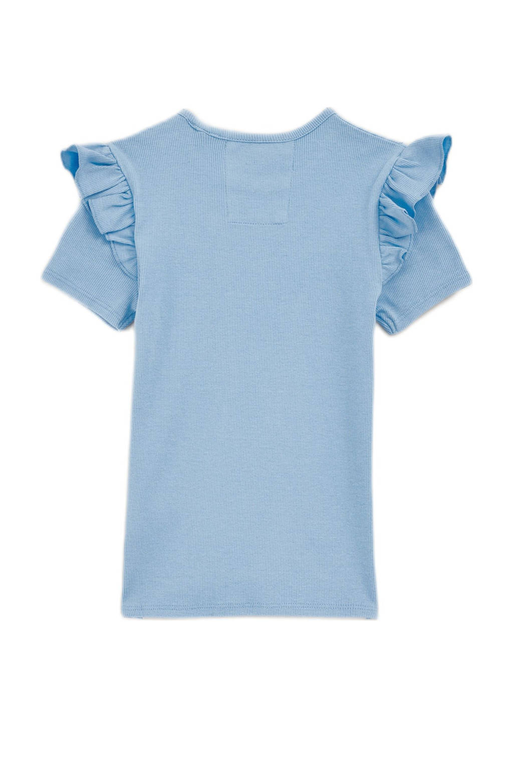 WE Fashion t-shirt lichtblauw