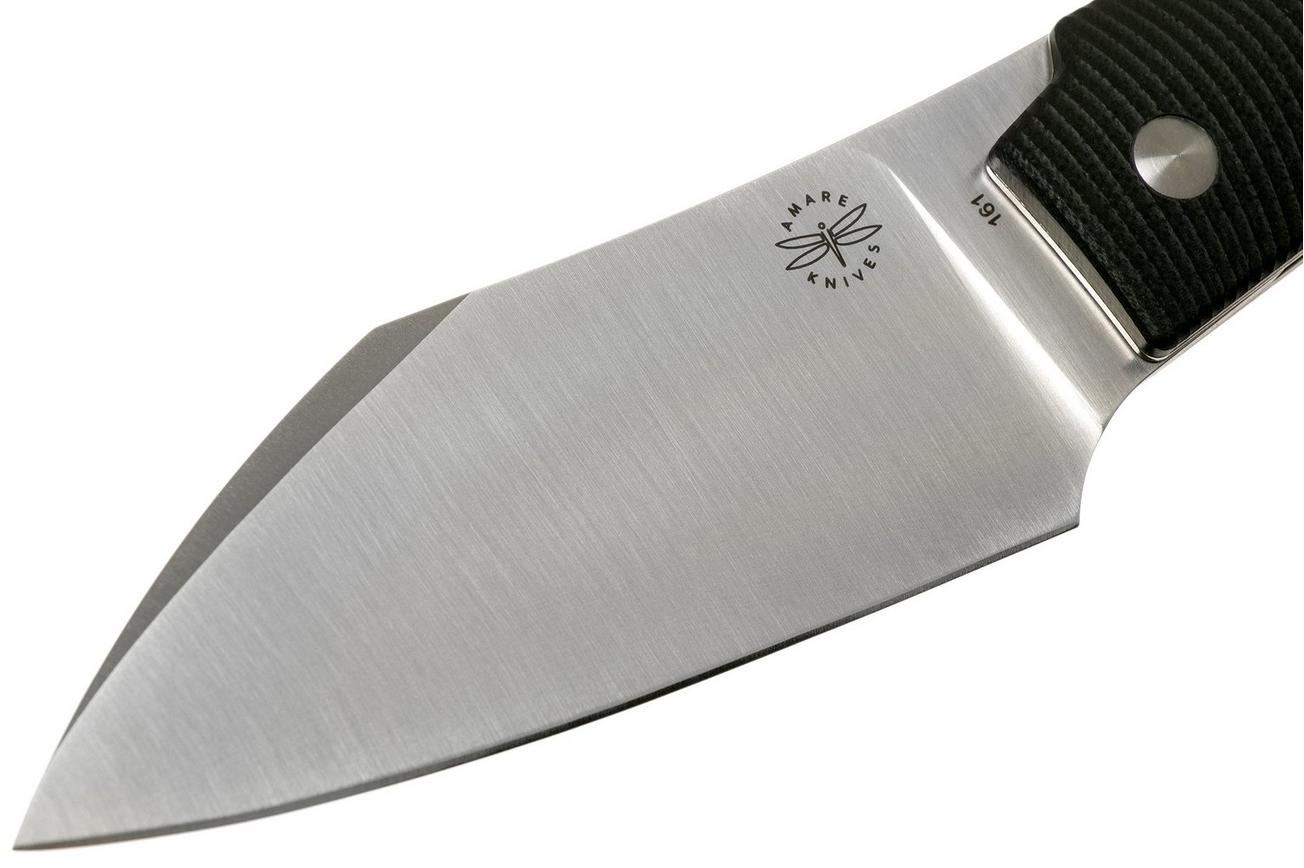 Amare Knives Folding Creator 202001 Black zakmes, Tashi Bharucha design
