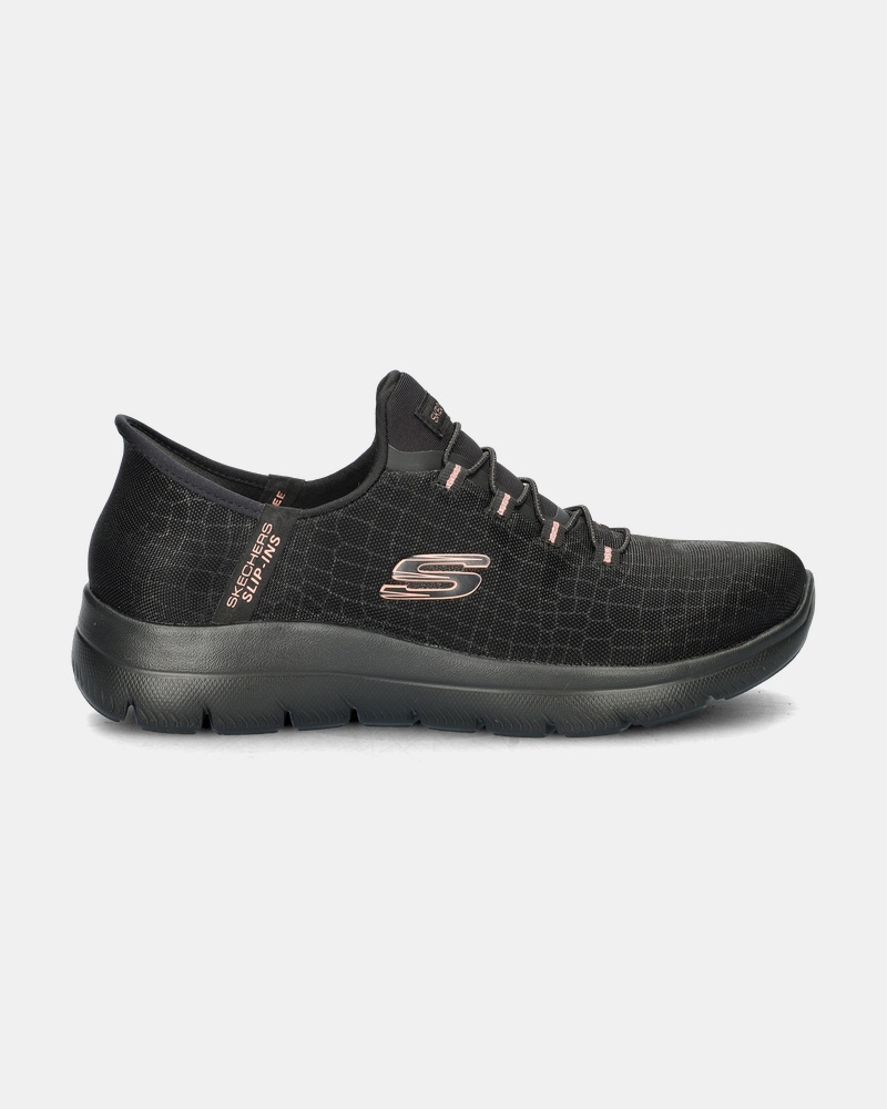 Skechers Hands Free Slip-Ins Summits Instapschoenen  - zwart
