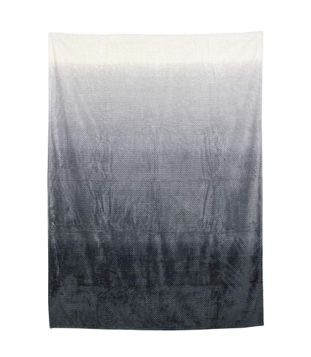 Plaid nid d'abeille 150x200 cm TIE AND DYE Gris