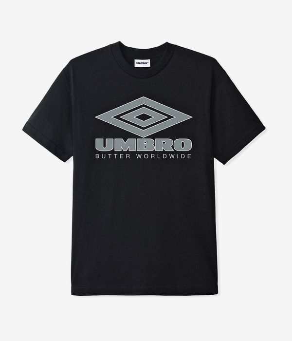 Butter Goods x Umbro Diamond Logo T-Shirt (black)