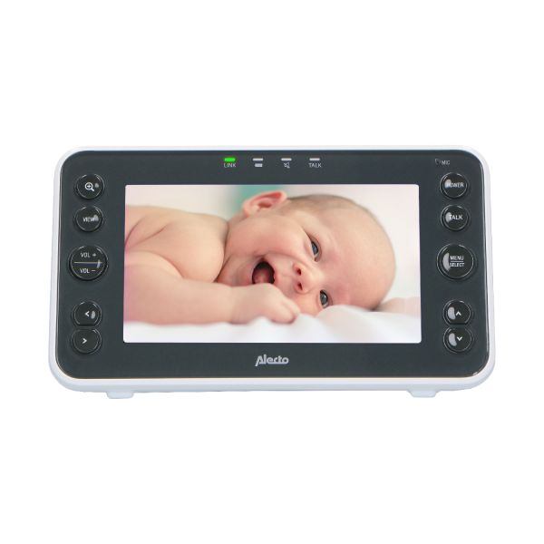 Alecto DVM200XL Babyfoon Wit / Antraciet