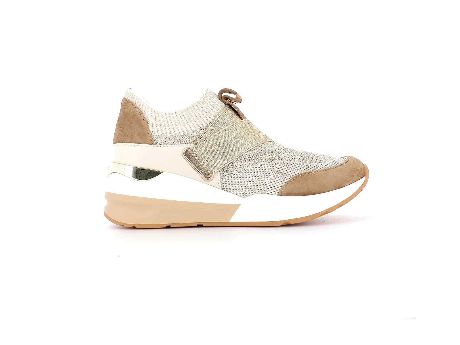 Fugitive-VICONT LPILA39 Matières combinées Beige Or