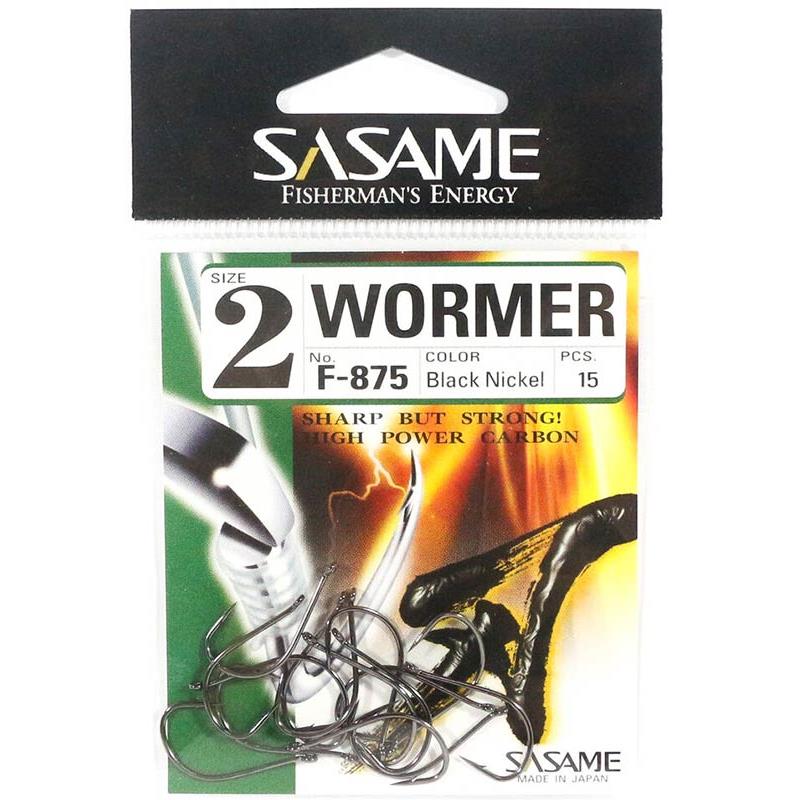 Hameçon Simple Sasame Wormer Hook