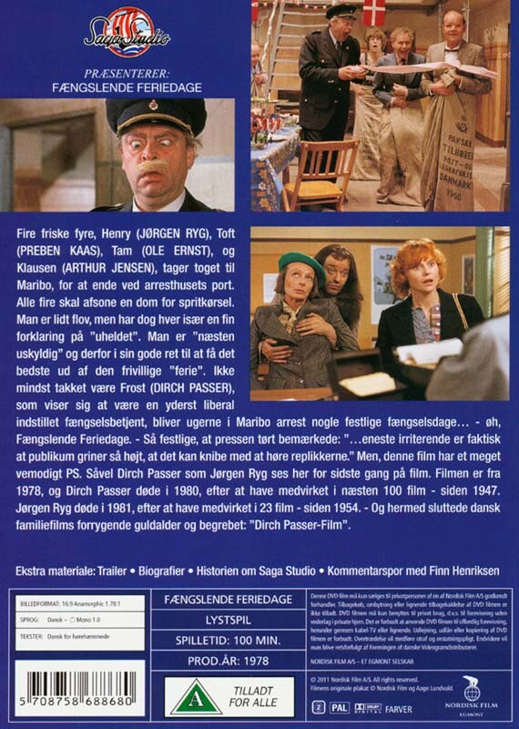 Fængslende Feriedage - DVD