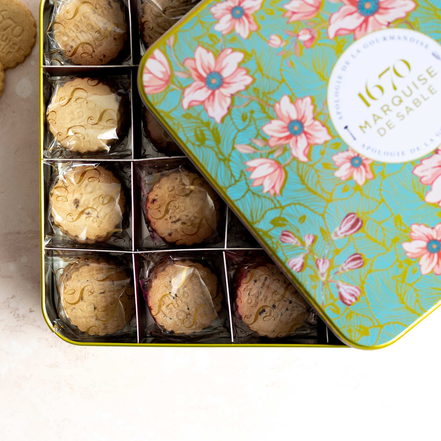Coffret Féérie Végétale - Assortiment de sablés La Sablésienne