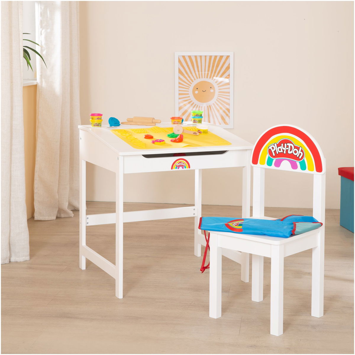 robaroba   x Play Doh Schulpult mit Zubehör