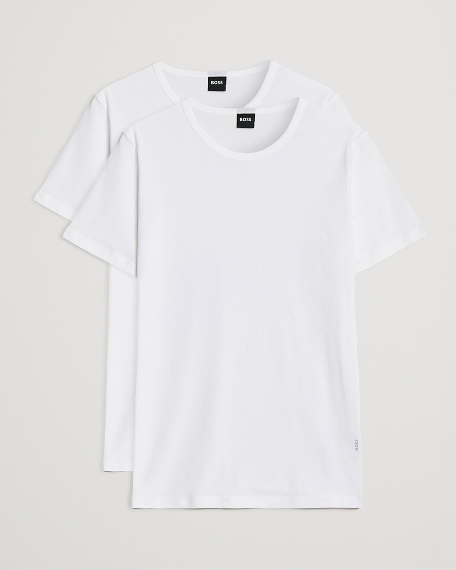 2-Pack Crew Neck Slim Fit T-Shirt White