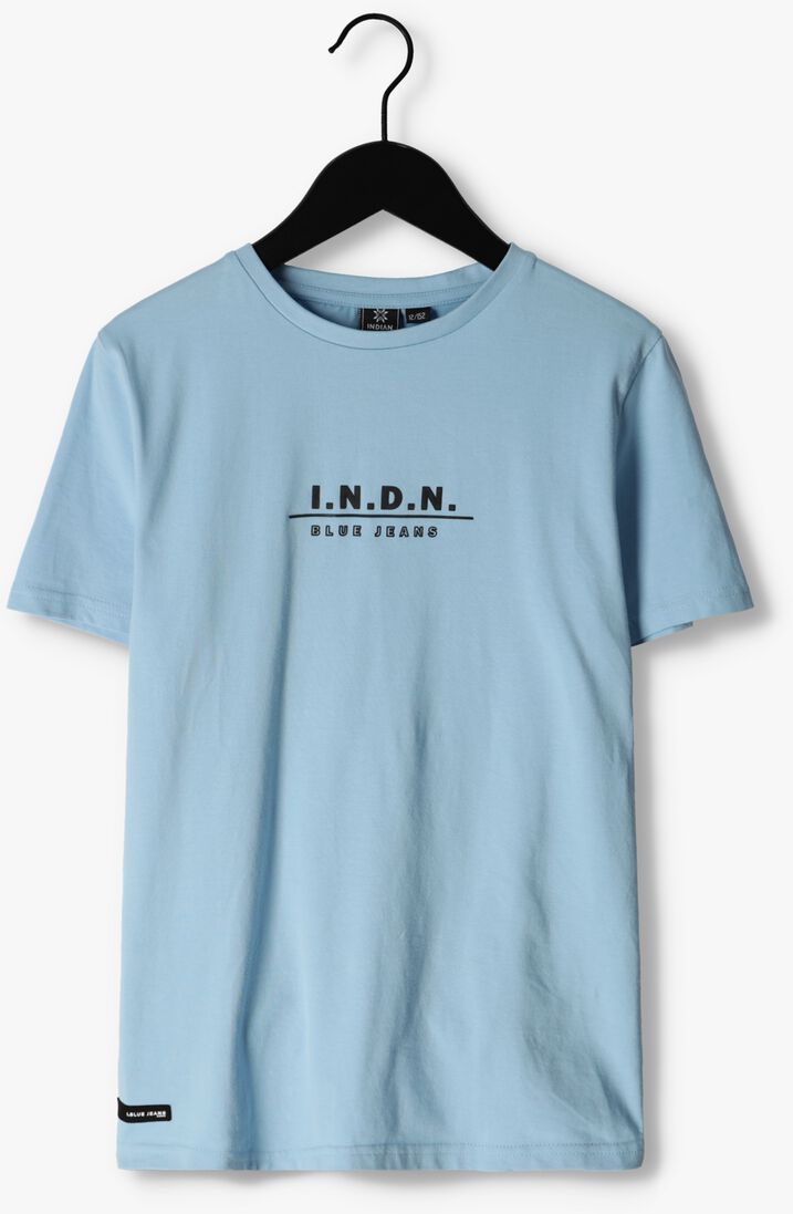 INDIAN BLUE JEANS blauwe indian blue jeans t-shirt t-shirt indian backprint