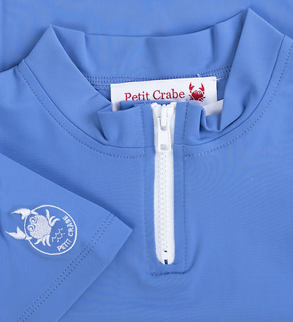 Petit Crabe Bådebluse - Max - UV50+ - Cornflower