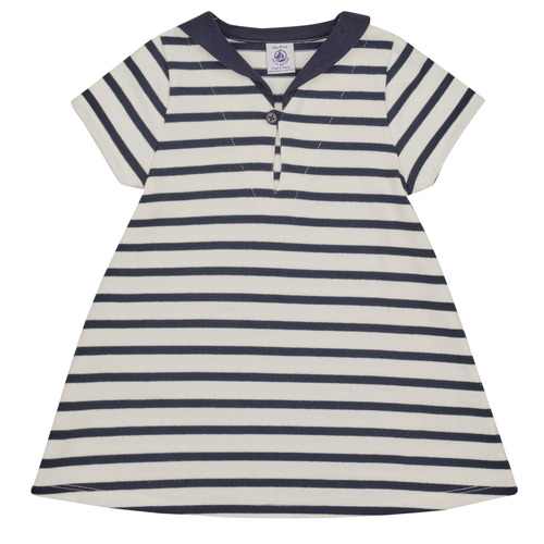 Petit Bateau - FEPIA - Blanc / Marine