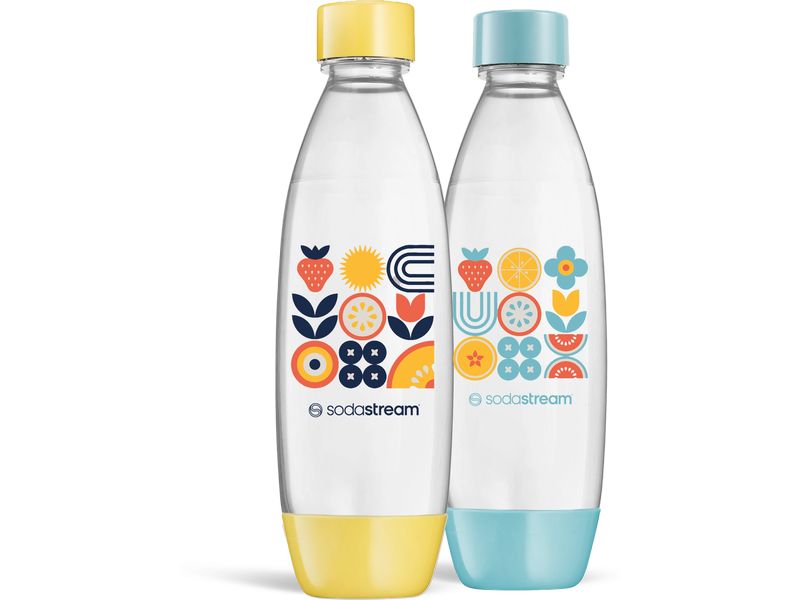 Sodastream Flasche Fuse National 1 l, 2 Stück SodaStream-Flasche