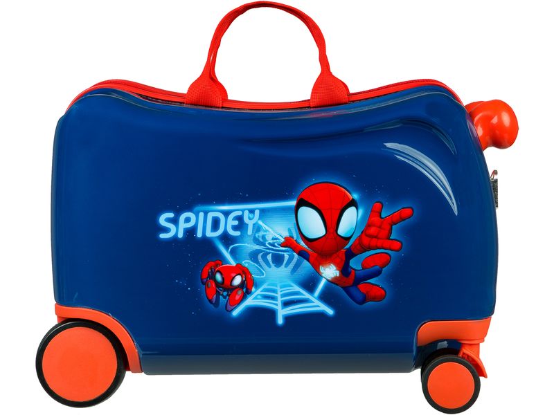 Undercover Reisetrolley Ride-on Spider-Man Koffer für Kinder