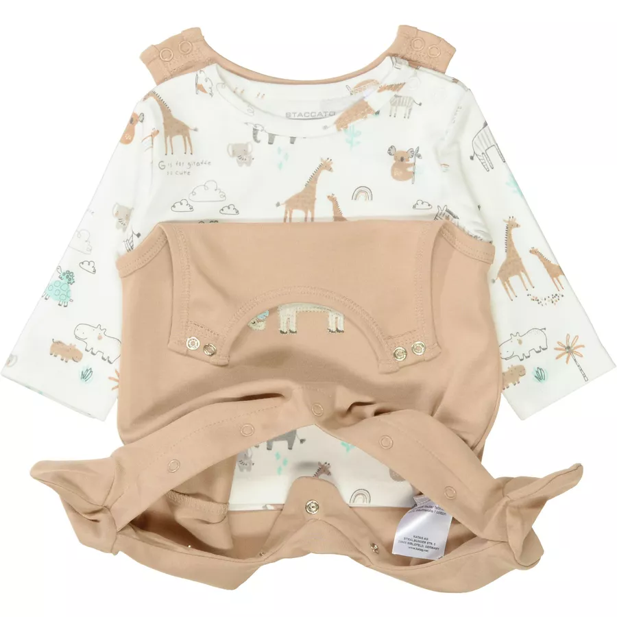 STACCATO Strampler+Shirt nude