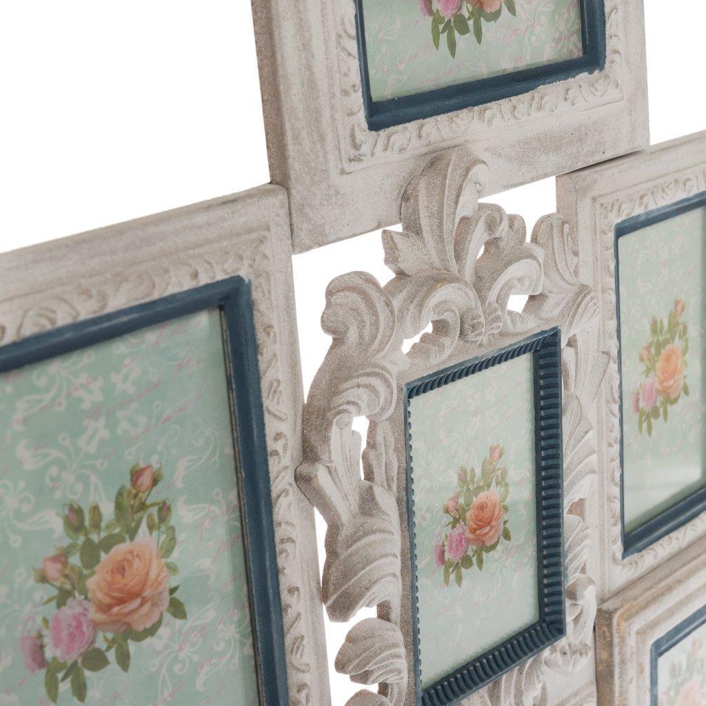 Bilderrahmen Jara - beige - Antik-Design - 51,5x57 cm