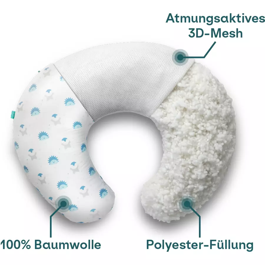 KOALA BABYCARE®Stillkissen Hug Baby - blau