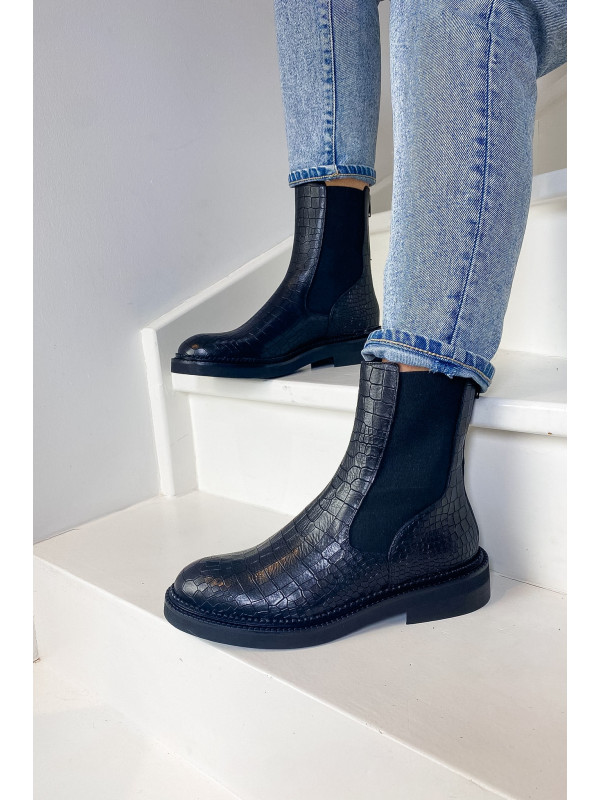Semerdjian - Bottines E320E4 Cocco Nero