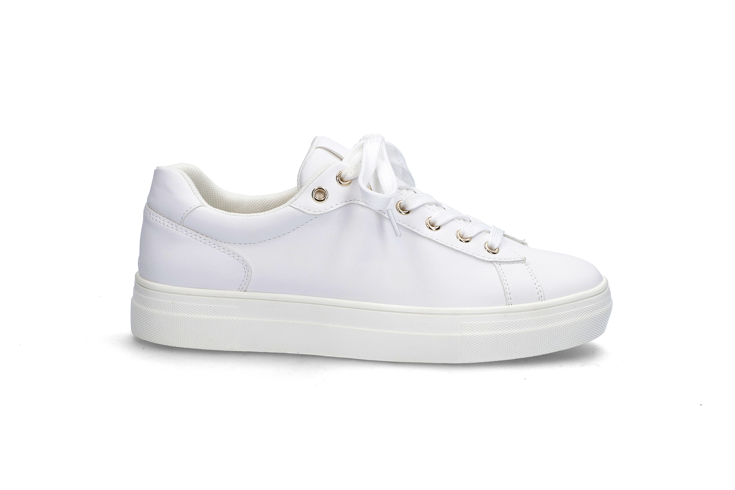 Klassiske hvite sneakers