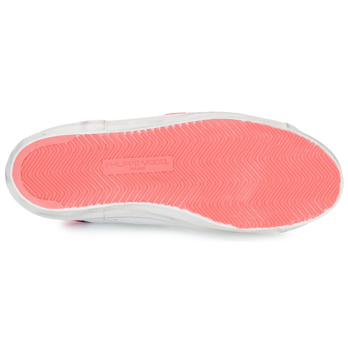 Philippe Model - PRSX LOW WOMAN Blanco / Rosa