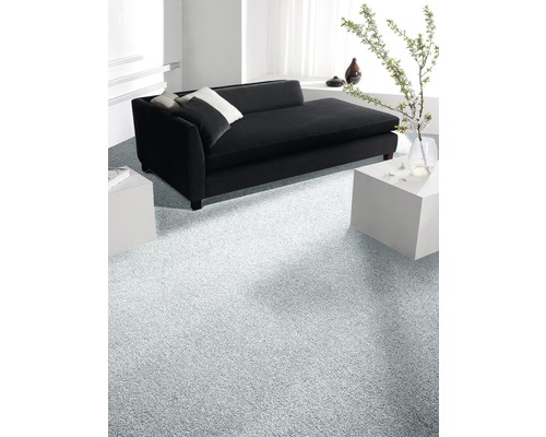 Verona velours tapijt, lichtgrijs, 400 cm breed (per meter verkocht)
