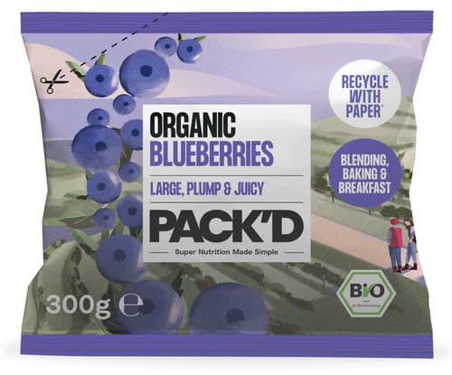 PACK'D BIO Heidelbeeren