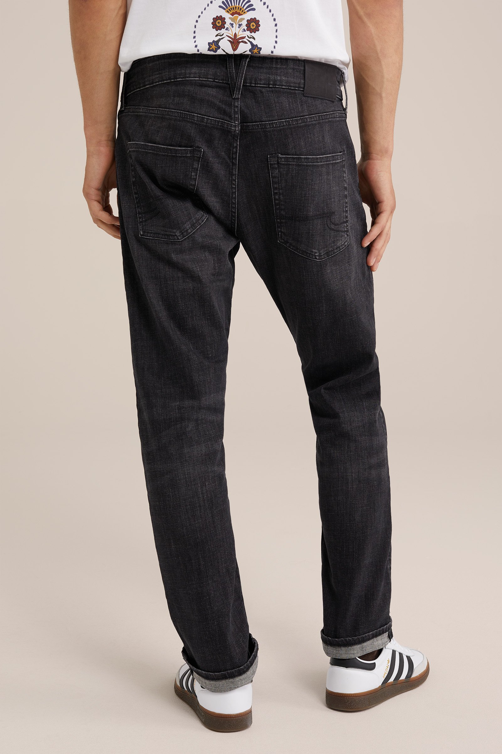regular fit jeans met medium stretch Blue Ridge Zwart