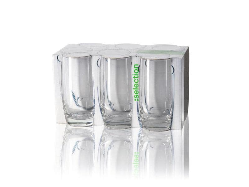 Montana Trinkglas Selection 420 ml, 6 Stück, Transparent Trinkglas Set
