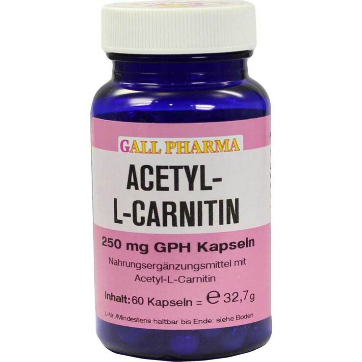 Acetyl-L-Carnitin 250 mg GHP Kapseln, 60 St