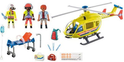 Playmobil City Life Medical Helicopter Byggesett