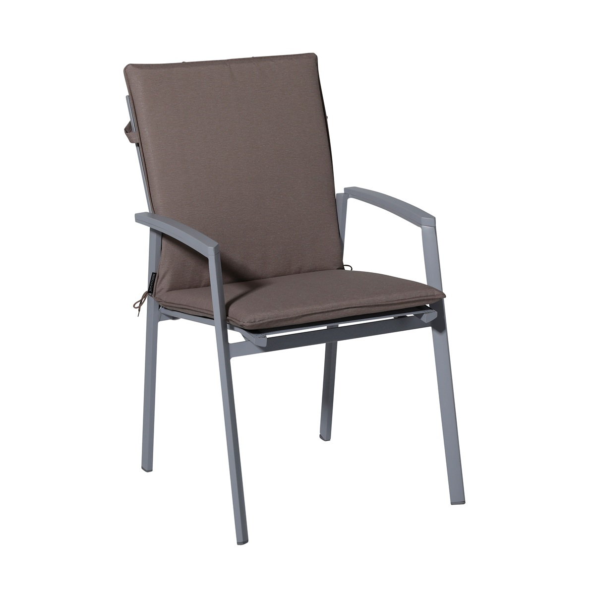Madison Panama taupe Stapelstoelkussen - Set van 4