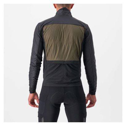 Veste Manches Longues Castelli Unlimited Puffy Noir/Marron