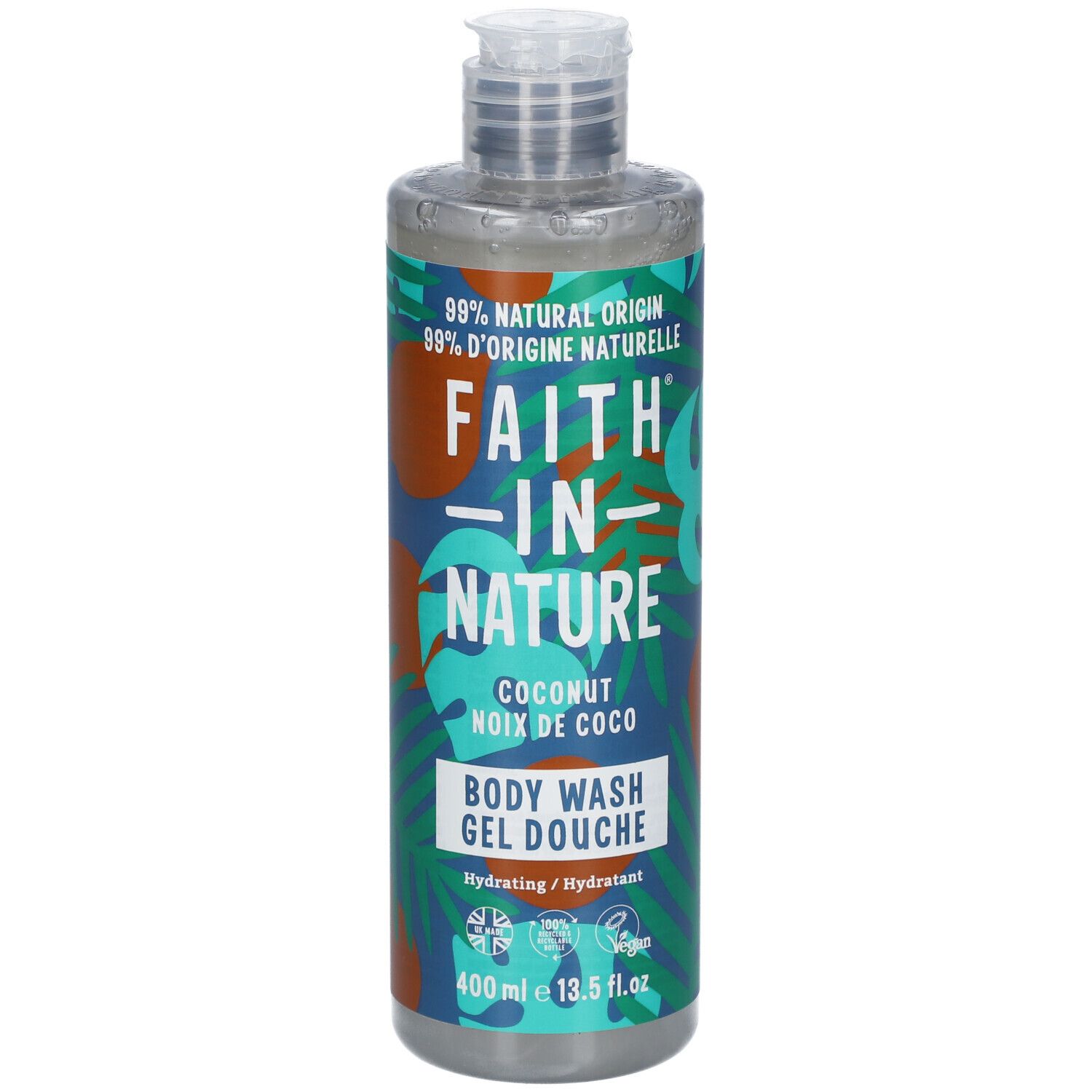 FAITH IN NATURE Kokosnuss-Duschgel