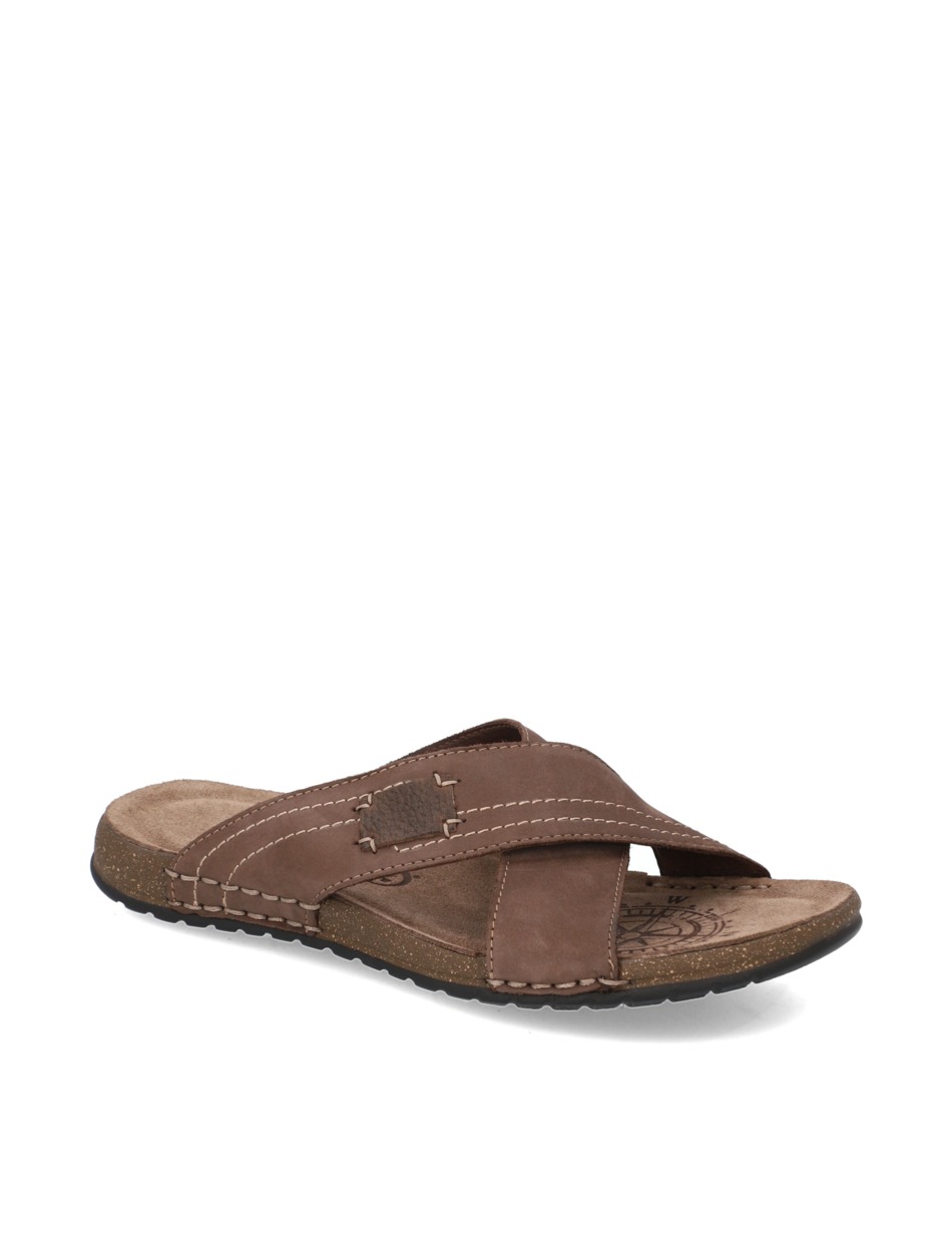 Glattleder Pantoffel