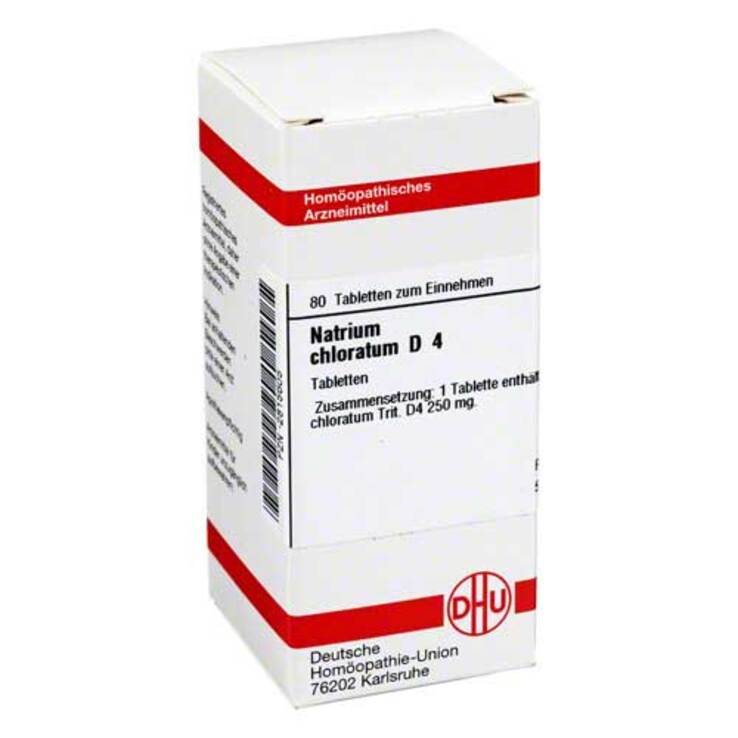 DHU Natrium chloratum D 4 Tabletten, 80 St