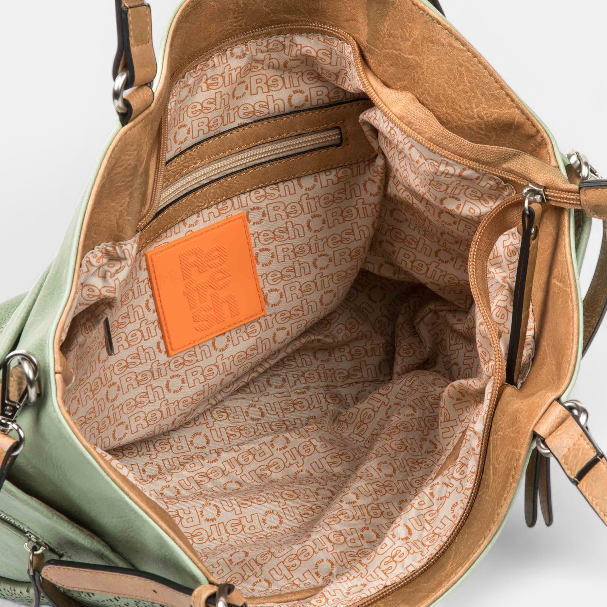 Sac à main vert