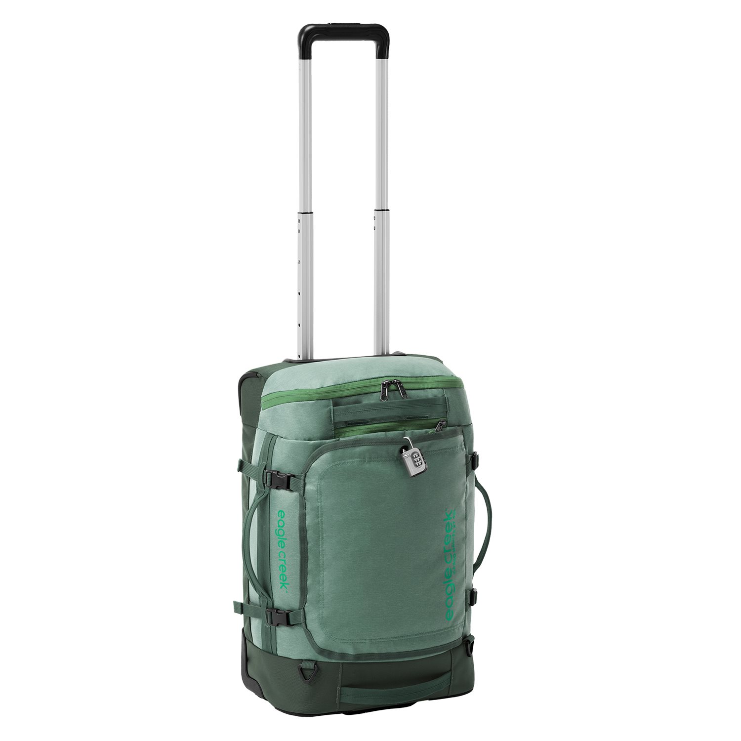 Eagle Creek Cargo Hauler XT Wheeled Duffel International Carry On duck green