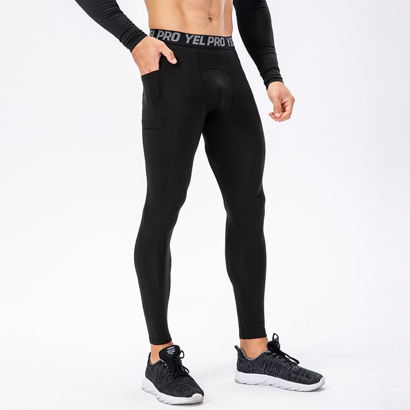 FoxFlair - Sportlegging met tailleband en letters