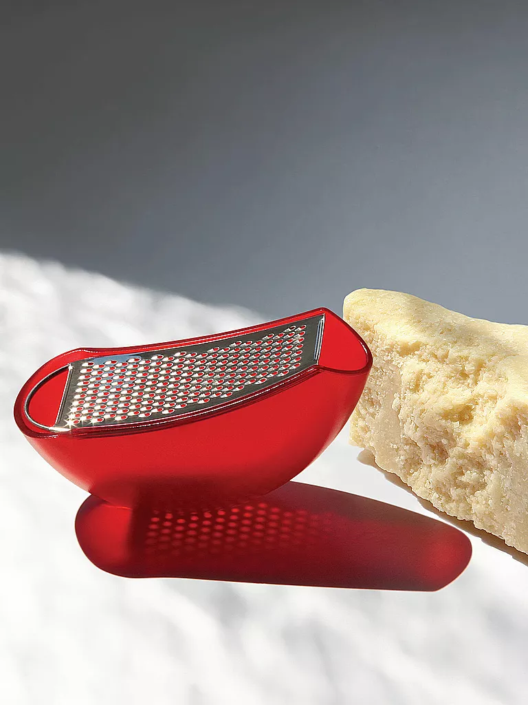 ALESSI Käsereibe Parmenide Rot 15,3cm rot